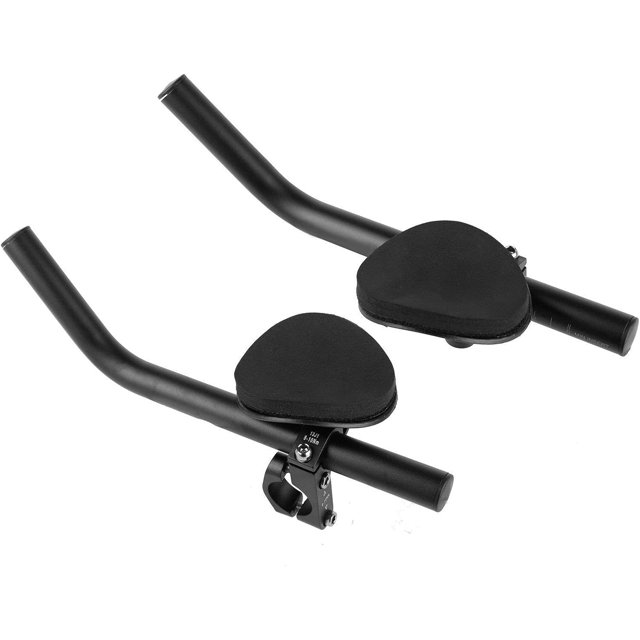 TranzX Lightweight Alloy Triathlon Handle Bar, Black