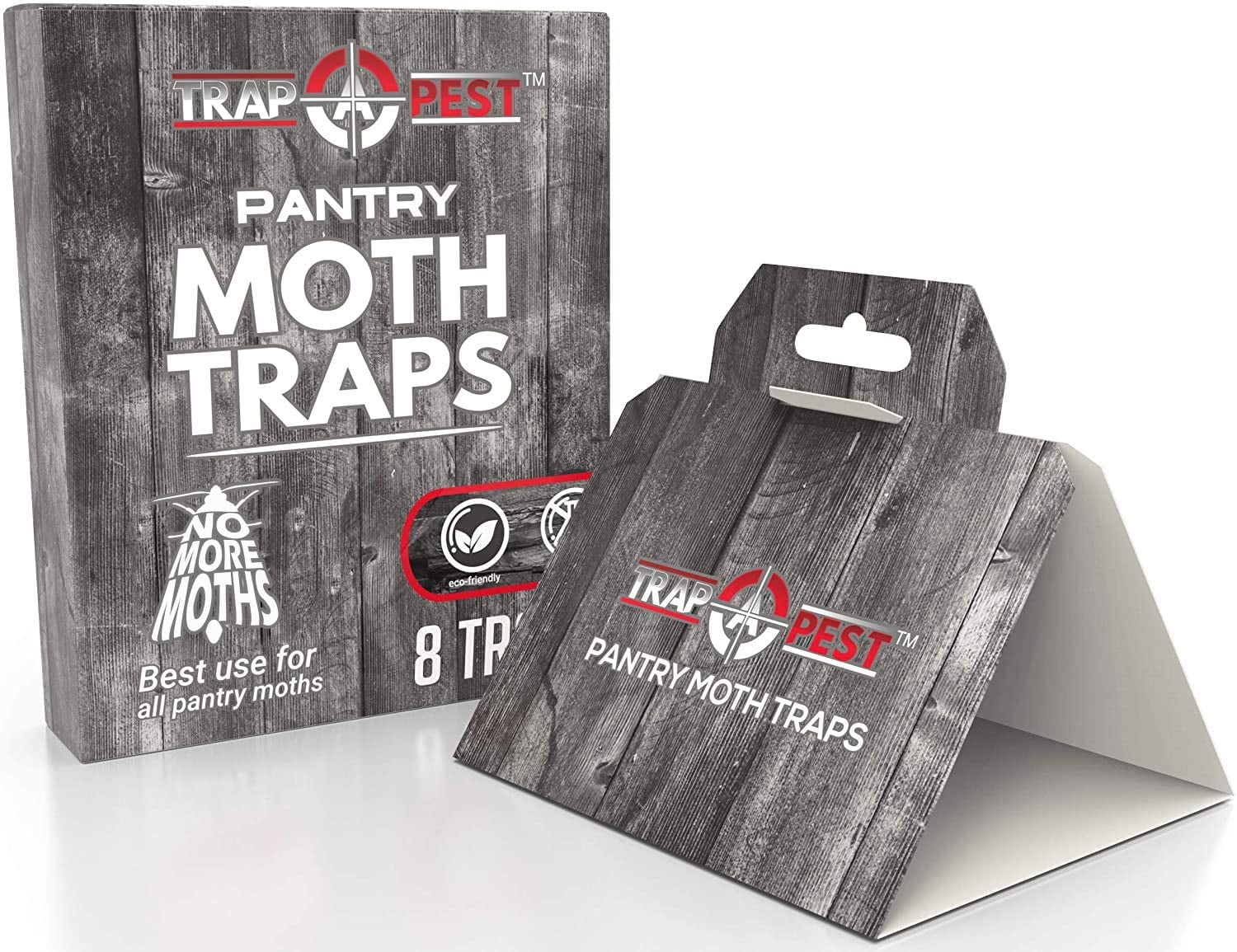 10 Food Moth Traps - Anti Food Moth - Powerful Sticky Trap Product