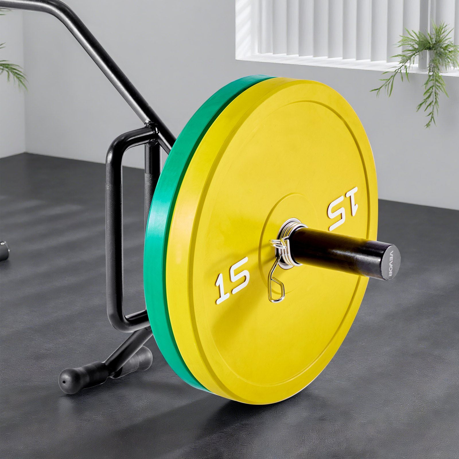 Trap Bar, 2-Inch Grip 800 LB Capacity Hexagon Barbell with Knurled Handles for Deadlifts, Squats & Home Gym Strength Training