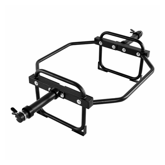 Trap Bar Hex Bar 2-Inch 500 LBS Capacity, Shrug Barbell for Weightlifting, Strength Training, Squats, Deadlifts, Home Gym Equipment - Black