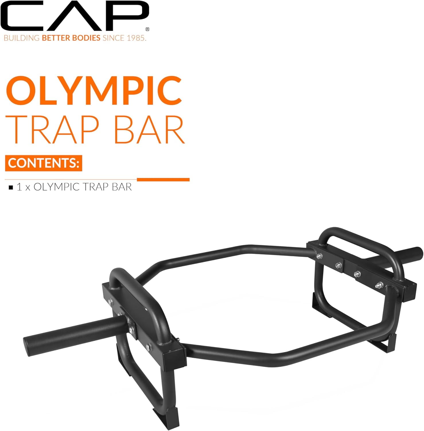 Trap Bar and Shrug Bar for Deadlifts - Full Body Strength Training Equipment