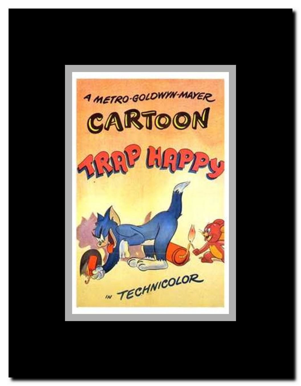 Trap Happy Framed Movie Poster