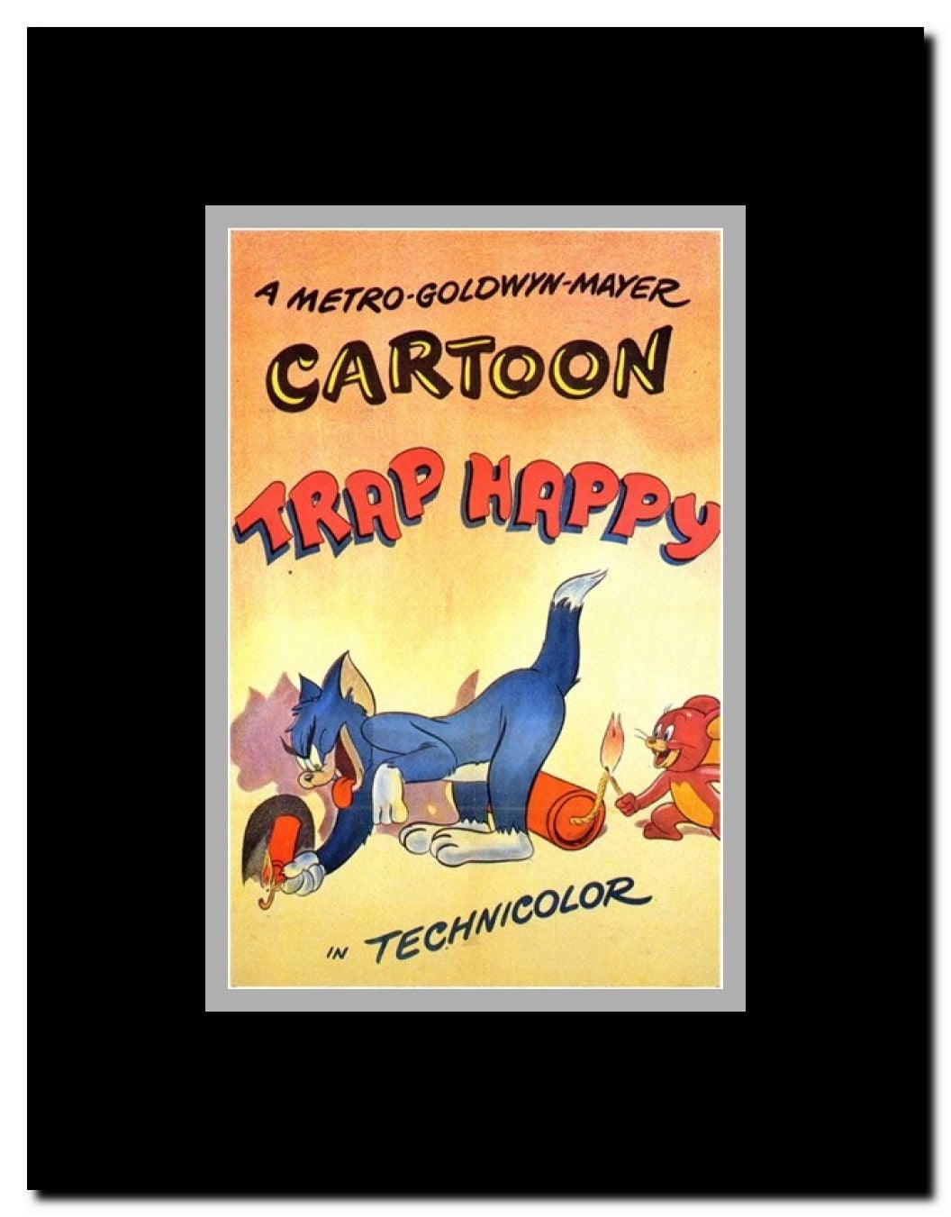 Trap Happy Framed Movie Poster