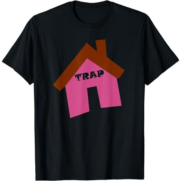 Trap House Hip Hop Rap T-shirt Tee mens t shirt，black，women，funny，misfits，men，journey，t-shirt