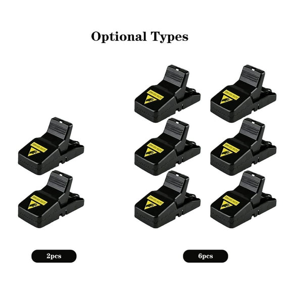 Trap,Quick Kill Mice Voles Moles Kill Mice Indoor/ Quick Indoor/ Voles Pcs Reusable Mice Indoor/ 6 Rookin Yubz Qisuo 2