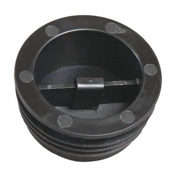 Drain Seal, Black, Polypropylene, 2" Dia. 69420