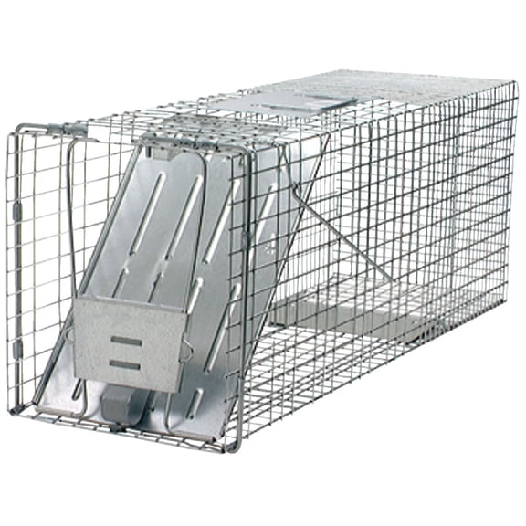 Trap Live Animal Cage 1079 - Steel, Sturdy, 32 Inch, 1 Door, Small Animal Trap Residential Use, Standard Application