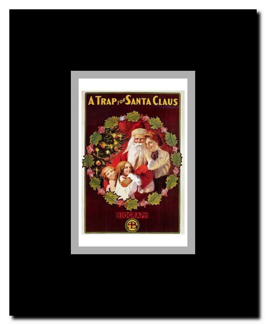 Trap for Santa Claus a Framed Movie Poster