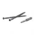 thumbnail image 1 of TrapEase 2.5 in. Torx TTAP Star Head Zinc Carbon Steel Composite Deck Screws, Redwood - 1050 Per Box, 1 of 1