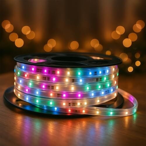 Trapat 10 Meter Running Strip Light - 120 LED Waterproof Decorative Light for Home and Outdoor Use
