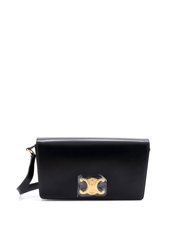 Trapeze Triomphe Shoulder Bag Smooth Calfskin By Rebag