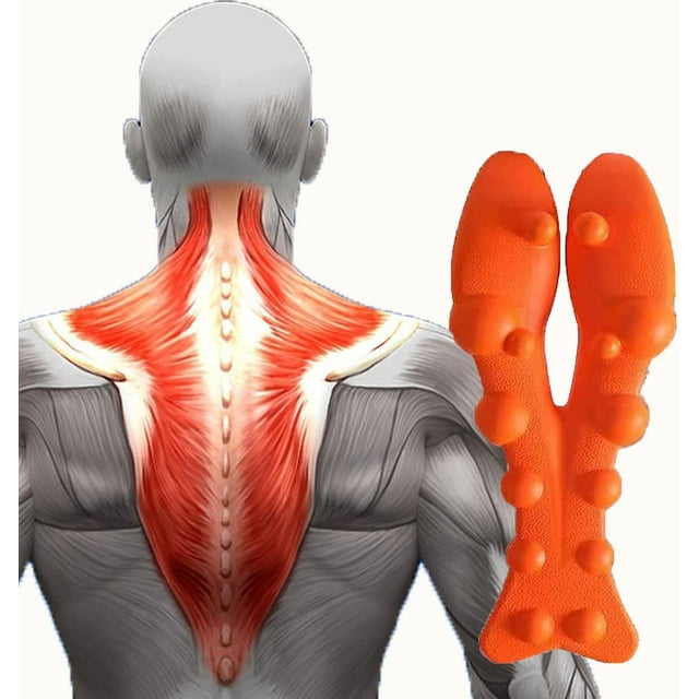 Trapezius Trigger Point Massager, Posture Corrector Suboccipital