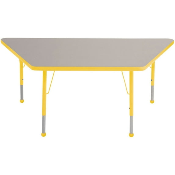 Trapezoid Adjustable Activity Table