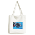 thumbnail image 1 of Trapical Fish Marine Organism Ocean Animal Tote Canvas Bag Shopping Satchel Casual Handbag, 1 of 3
