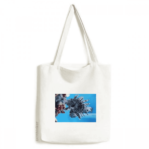 Trapical Fish Marine Organism Ocean Animal Tote Canvas Bag Shopping Satchel Casual Handbag
