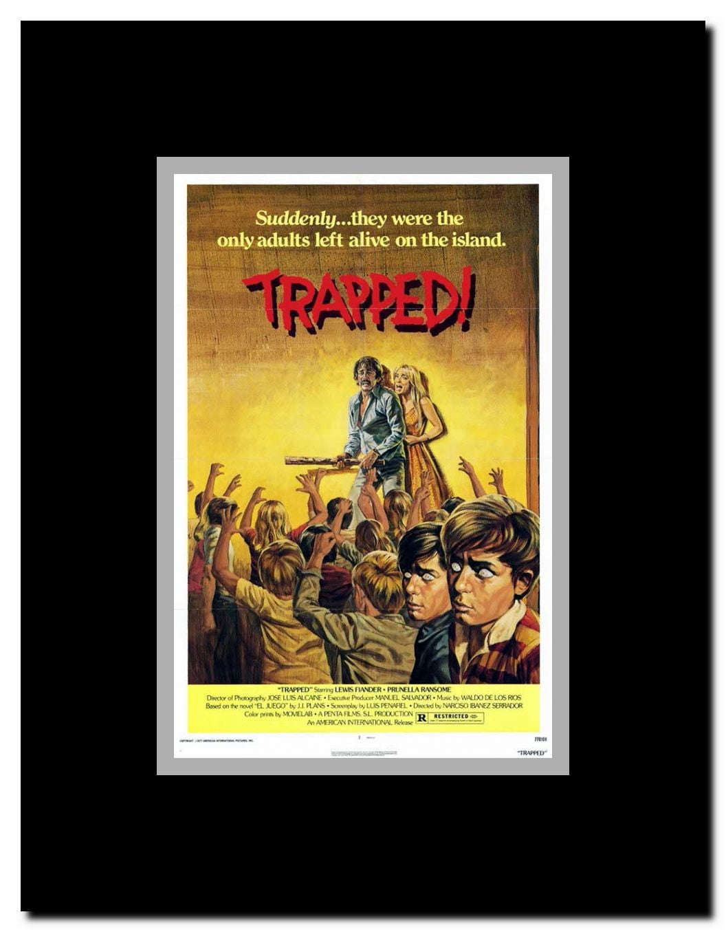 Trapped Framed Movie Poster