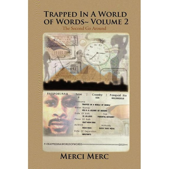 Trapped in a World of Words Volume 2 (Paperback) by Merci Merc