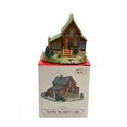 Trapper 'BIG MIKES' Cabin Vintage Christmas Village Collectible