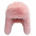 thumbnail image 1 of Trapper Hat Unisex Adult Cold Proof Russian Hat Winter Plush Lei Feng Hats Ushanka Cap Warm Hats With Ear Flaps For Skiing, Hiking, Skating, 1 of 7
