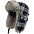 thumbnail image 1 of Trapper Hat,Warm Faux Fur Trooper Ushanka Russian Bomber Eskimo Pilot Winter Hats with Ear Flaps for Men and Women, 1 of 9