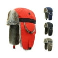 thumbnail image 1 of Trapper Hat Winter Hats for Men & Women | Faux Fur Hat, 1 of 8