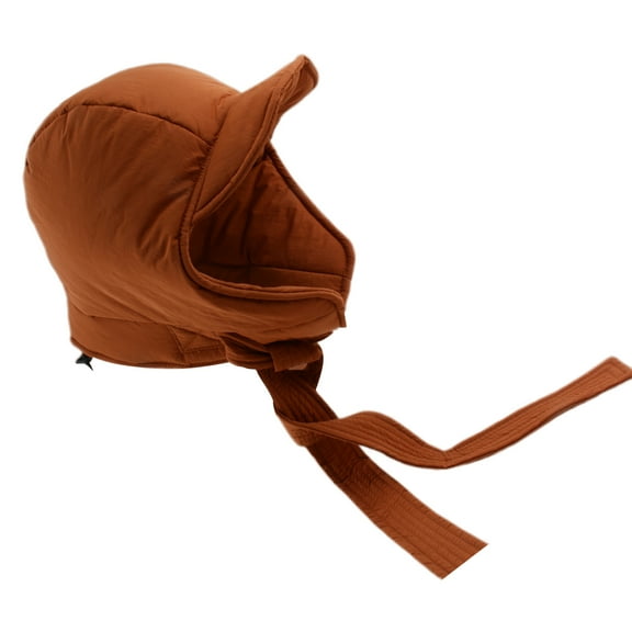 Trapper Hat, Winter Warm Troopers Hats with Tie Strap, BombersHat for Men/Womens, Down Cotton Hat