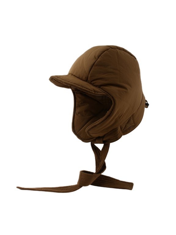 Trapper Hat, Winter Warm Troopers Hats with Tie Strap, BombersHat for Men/Womens, Down Cotton Hat