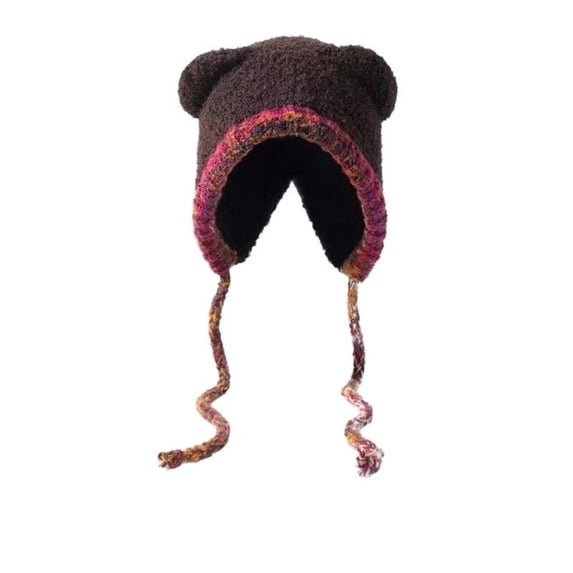 Trapper Hat for Women Fall Fashion Must-Haves Fleece Critter Fitness Trendy Winter Hats Coffee