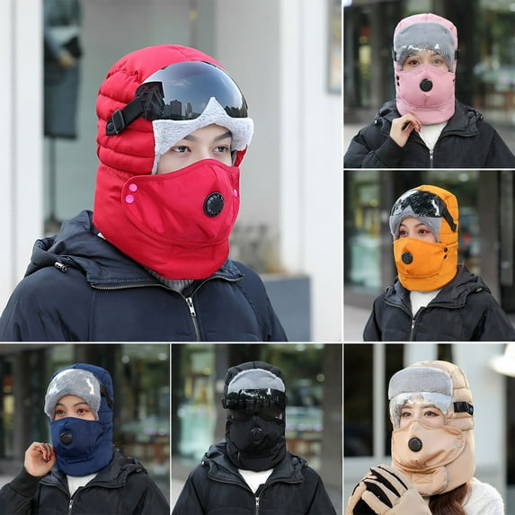 Trapper Hats Warm Thick Trooper Winter Hats - Men Women Water Resistant and Windproof.