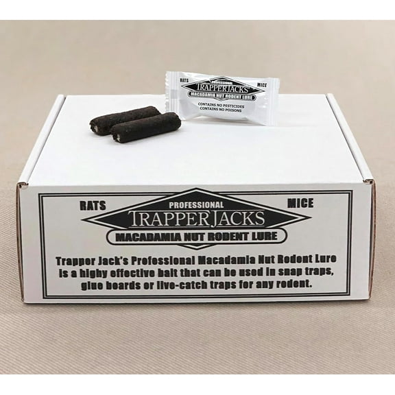 Trapper Jacks Rodent Lure Display Carton 144 Pieces