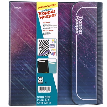 Trapper Keeper Binder Bundle, Meteor Shower