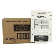 Trapper Max Mouse & Insect Glue Boards - 72 Boards White by Bell LAbatories