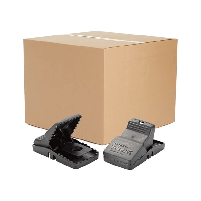 Trapper T-Rex Rat Snap Traps - 1 Box (12 Traps) by Bell Laboratories ...