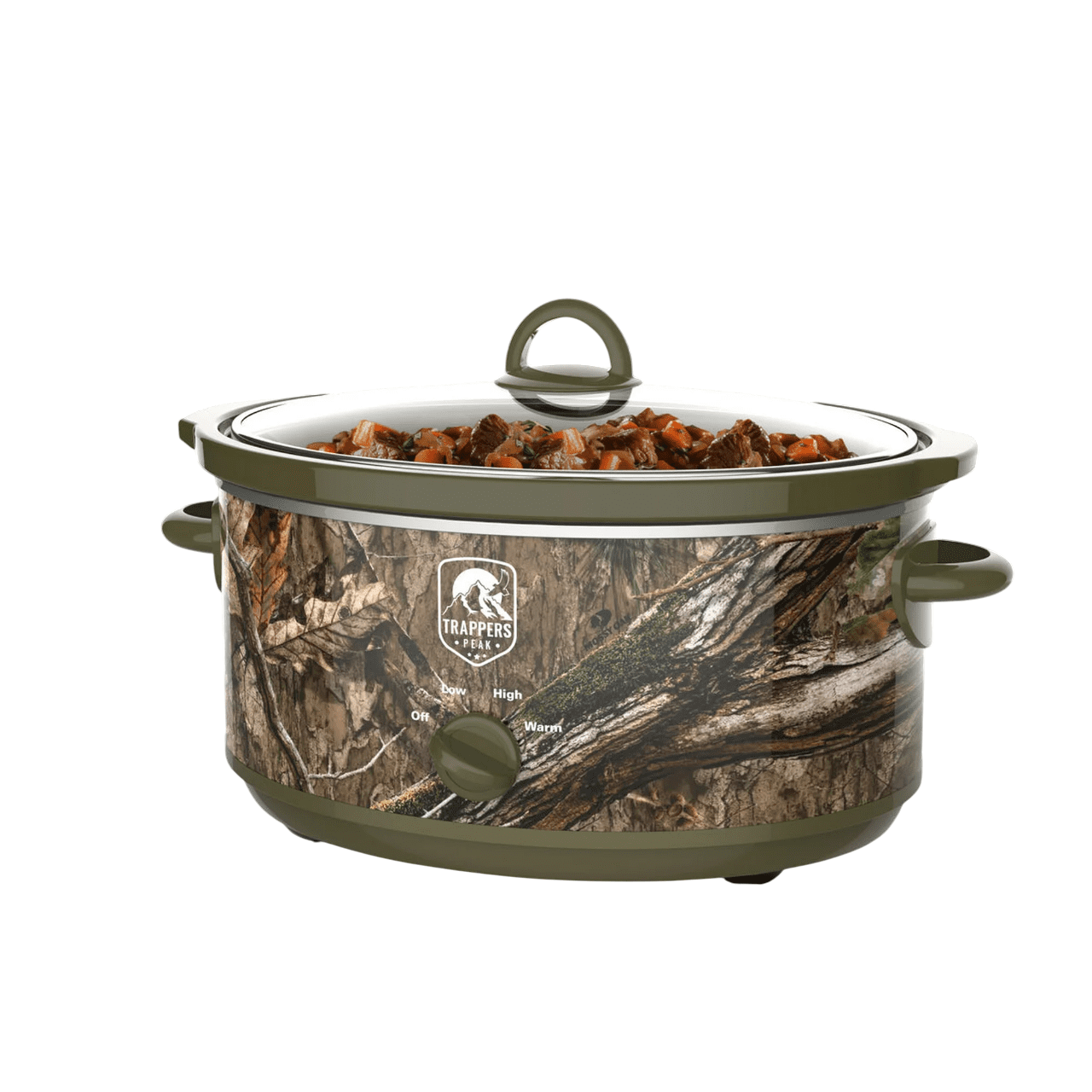 Trapper's Peak Mossy Oak 7 Quart Slow Cooker