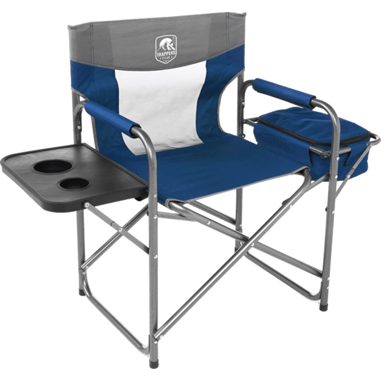 Trappers Peak Directors Chair w/ Cooler and Side Table (Assorted