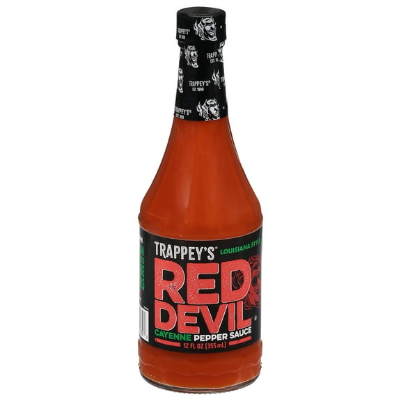 Trappey's Red Devil Cayenne Pepper Sauce, 12 oz Bottle