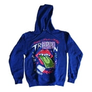Trappin Womens Royal Blue Hoodie Size XS