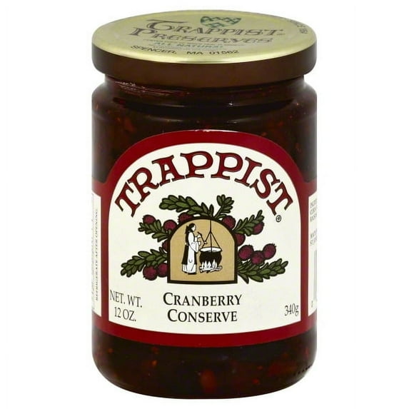 Trappist Preserve Cran Conserve 12 OZ (Pack of 12)