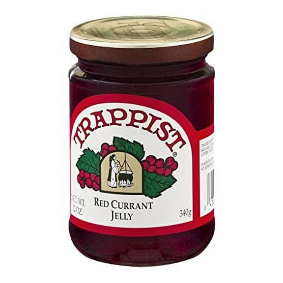 Trappist Jelly Red Currant, 12 oz