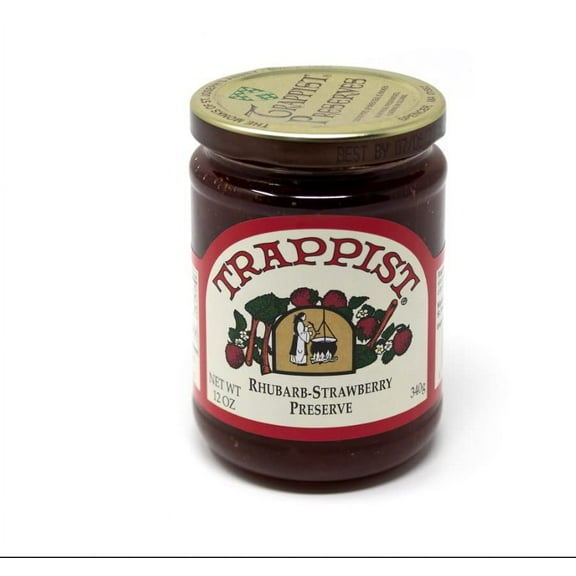Trappist Preserve Rhubarb-Strwbry
