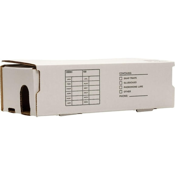 Traprite Cardboard Mouse Station 2156 - CASE 50 stations