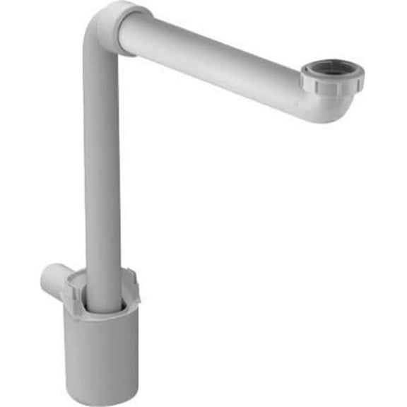 Traps & Drain Space Saving Siphon, White