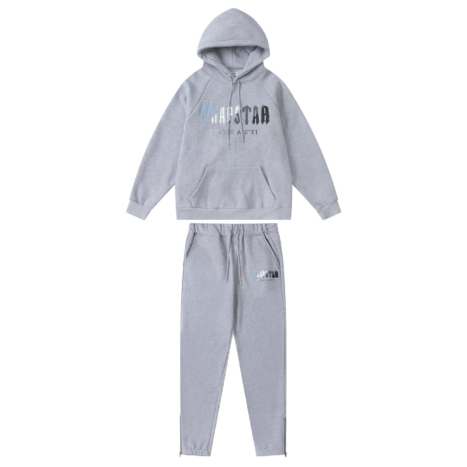 Trapstar Tracksuit Trapstar Hoodies Trapstar Pants Women s Jogging Suit Long Sleeved Hoodie Long Pants Sports Pants Two piece Set Walmart