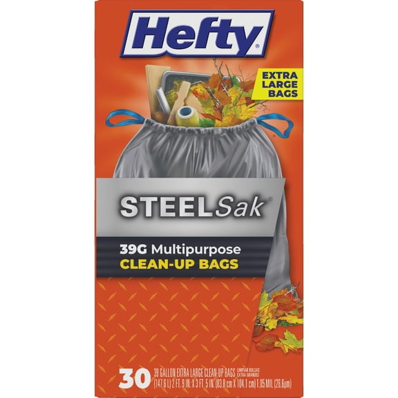 Pactiv Trash Bag 39gl 28pk Draw — Residential Use, Standard Application