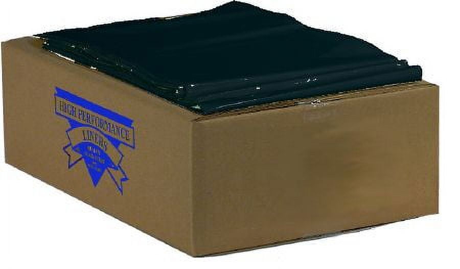 Trash Bag  Black, 30 x 36 , 20 - 30 gallon, 250 Count, Heavy Duty, 0.60 mil.