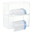 thumbnail image 1 of Trash Bag Dispenser Roll Holder, Wall Mount Acrylic Garbage Bag Dispenser Storage Box for Garbage Bag, 1 of 6