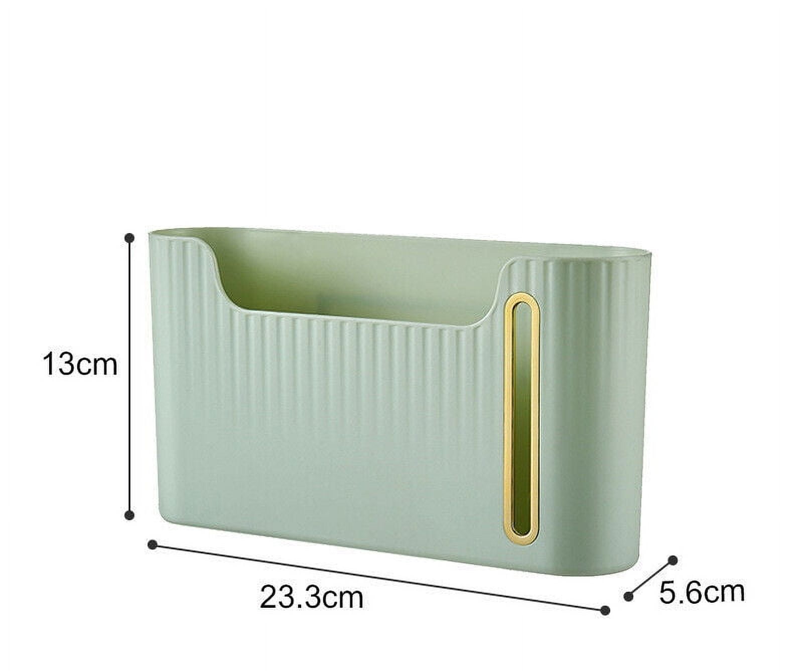 Trash Bag Dispenser, Wall Mount Plastic Bag Organizer, Plastic Bag