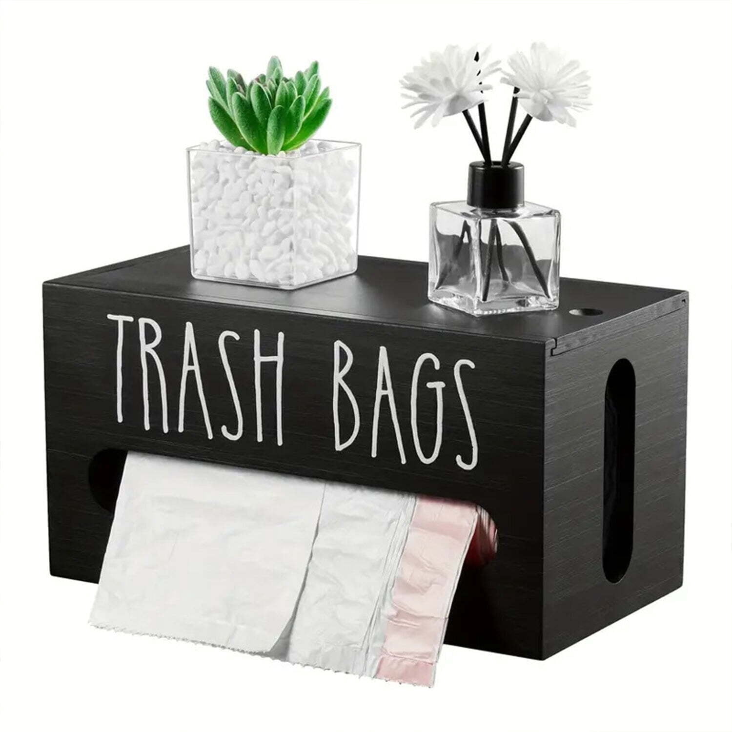 Trash Bag Holder Dispenser Garbage Bag Dispenser Roll Holder Under Sink ...