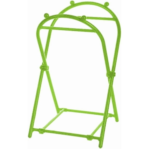 Trash Bag Holder Stand for Pantry, Gardening, Camping, Laundry, Green