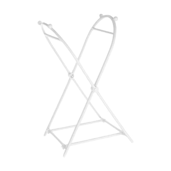 Trash Bag Stand, Foldable Trash Bag Holder Kitchen Trash Bag Rack Indoor Outdoor Trash Can Stand for Kitchen, Camping, Picnic White